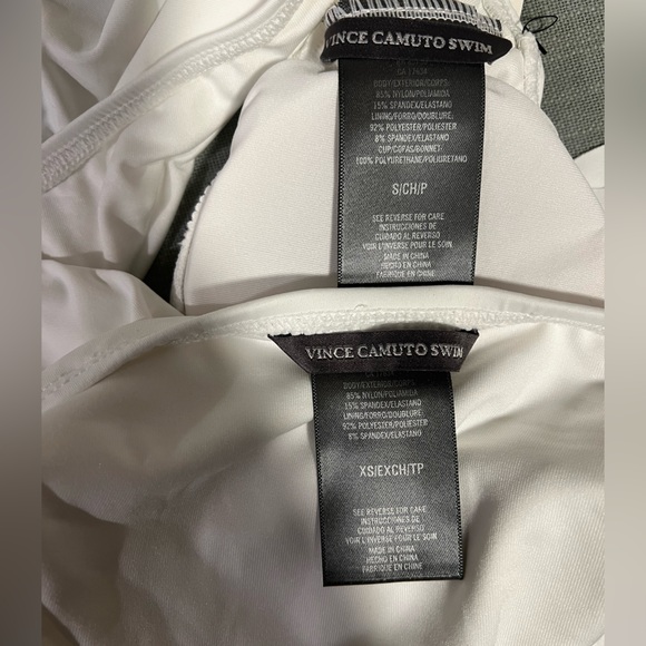 Vince Camuto two-piece white swimsuit - Picture 4 of 4